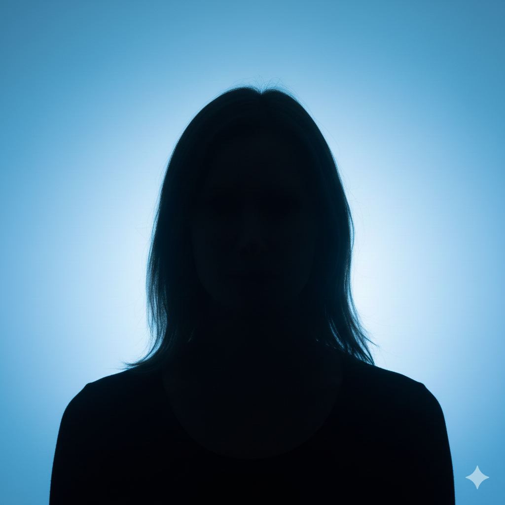 Persona misteriosa mujer