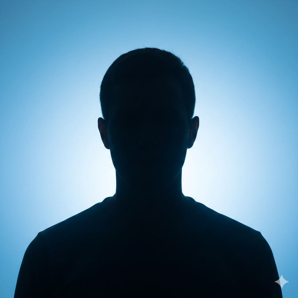persona misteriosa hombre